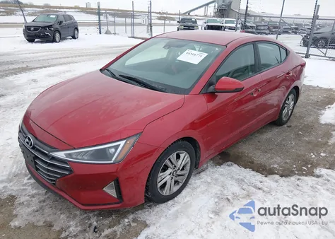 2019 Hyundai Elantra Sel из США, поврежденный, VIN 5NPD84LF3KH403185